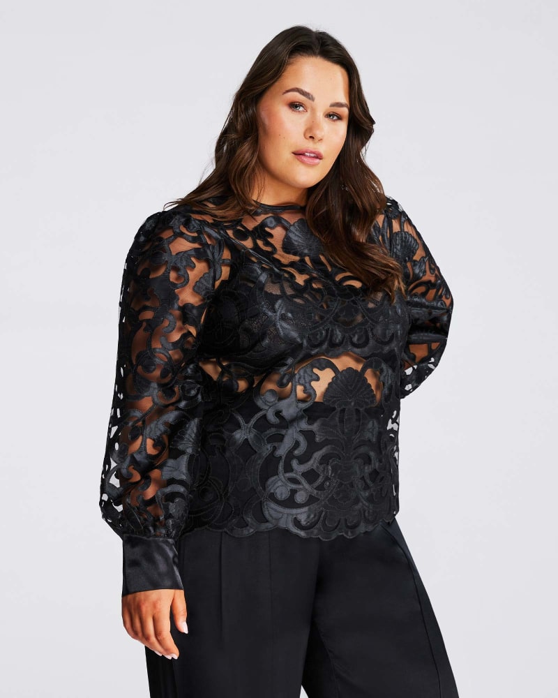 Arabella Lace Top | Black